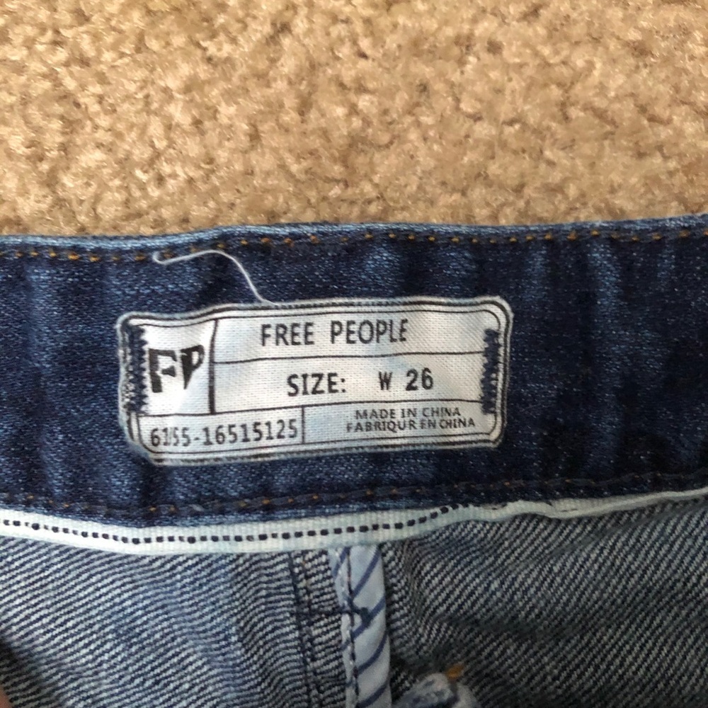 Free People Jean Shorts - Picture 3 of 4